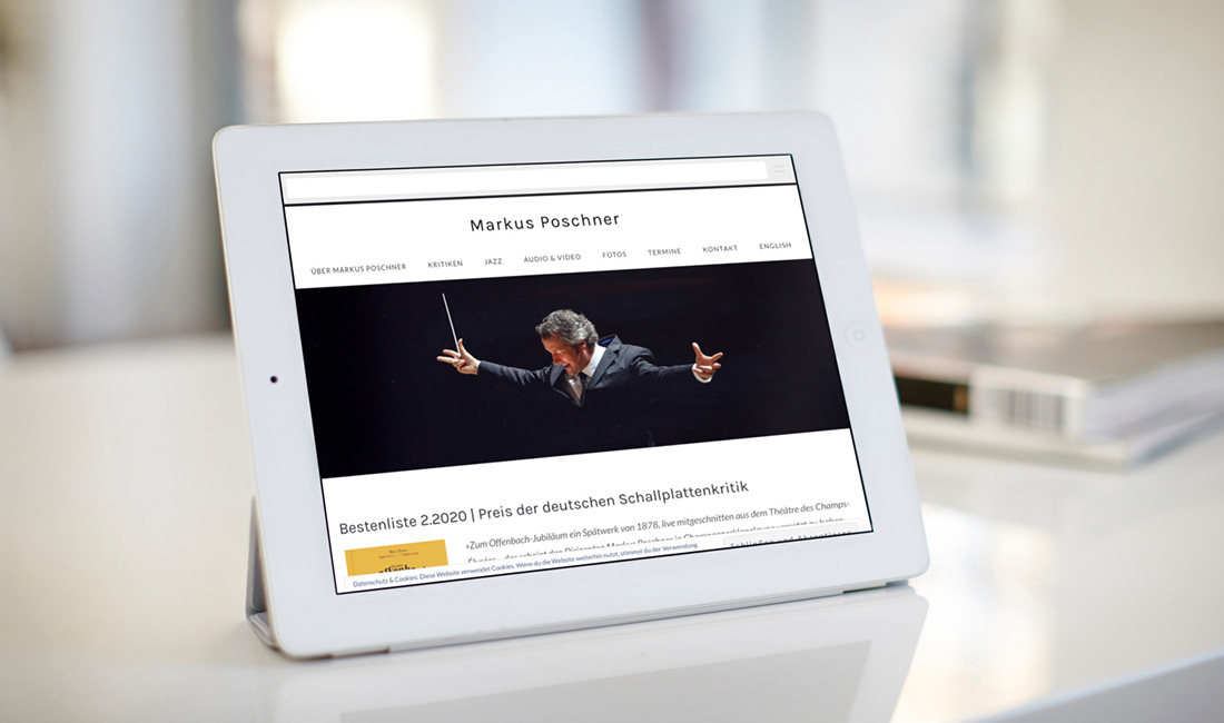 Website Markus Poschner